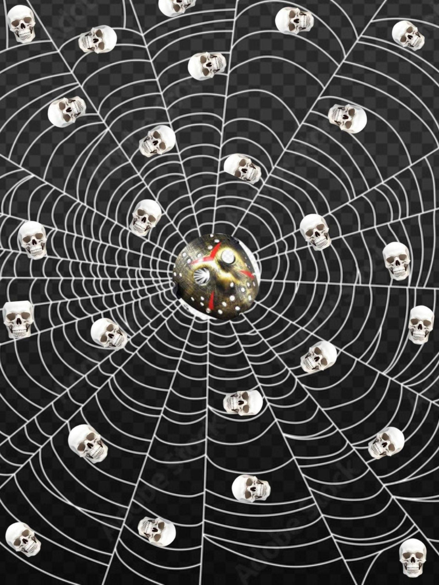 Spider Web Skulls